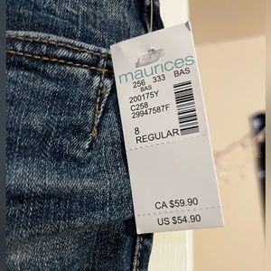 High waisted flare jeans